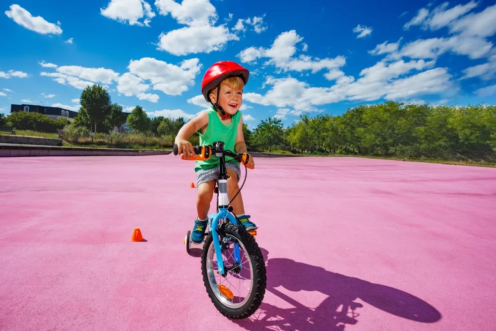 Inclusive sports activity helping develop self-confidence in children with special needs